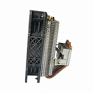 Gembird CPU-HURACAN-ARGB-X140 CPU dzesēšanas ventilators 12cm 100W daudzkrāsu LED 4pin