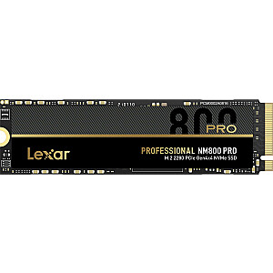 Disk Lexar Professional NM800 Pro 1TB M.2 2280 PCI-E x4 Gen4 NVMe SSD (LNM800P001T-RNNNG)