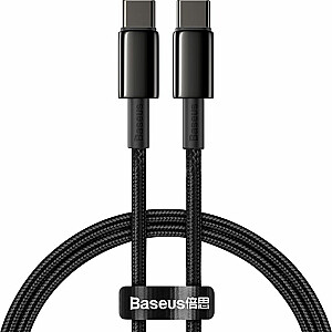 Baseus USB-C - USB-C USB-кабель 1 м Черный (CATWJ-01)