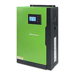 Qoltec 53887 Гибридный солнечный инвертор Off-Grid 5,5 кВт | 100А | 48В | MPPT | Синус