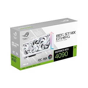 ASUS ROG -STRIX-RTX4090-O24G-WHITE NVIDIA GeForce RTX 4090 24 ГБ GDDR6X