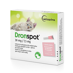 Vetoquinol DRONSPOT maziem kaķiem (0,5-2,5 kg)