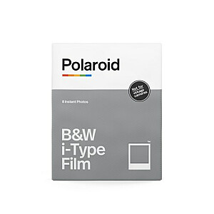 Polaroid Originals B&W i-Type Film Snap plēve 8 gab. 107x88 mm