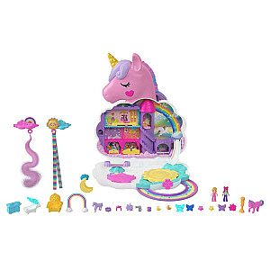 Polly Pocket Rainbow Unicorn salons