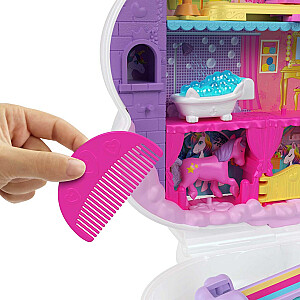 Polly Pocket Rainbow Unicorn salons