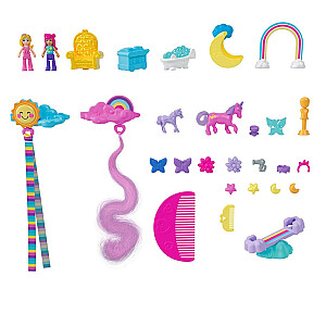 Polly Pocket Rainbow Unicorn salons