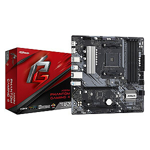 Asrock A520M Phantom Gaming 4 AMD A520 Socket AM4 micro ATX