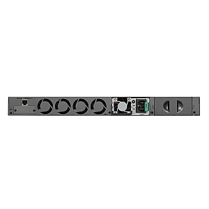 Netgear M4300-48G-PoE+ barošanas avots 1000 W Pārvaldīts L2/L3/L4 Gigabit Ethernet (10/100/1000) Power over Ethernet (PoE) 1U, melns