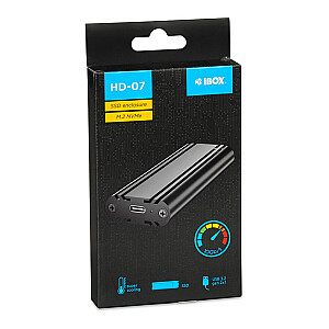 Корпус iBox HD-07 M.2 NVMe SDD Черный