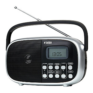 N'oveen PR850 digitālais portatīvais radio