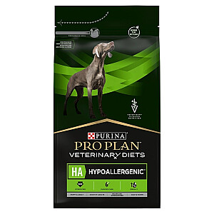 PURINA Pro Plan Veterinary Diets Canine HA Hypoallergenic - Sausā suņu barība - 3kg