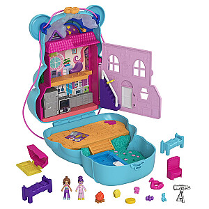 Кошелек Polly Pocket с плюшевым мишкой