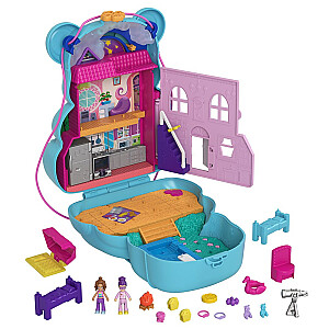 Polly Pocket ar rotaļu lācīti