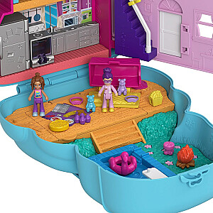 Кошелек Polly Pocket с плюшевым мишкой