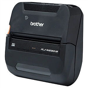 Brother Mobile Rugged 4-inch Label/Receipt Printer RJ-4230B Mono, Thermal, Label Printer, Black