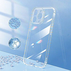 Fusion Precise Case 2mm izturīgs silikona aizsargapvalks Apple iPhone 14 Pro caurspīdīgs