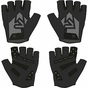 Вело перчатки Rock Machine Race, черный/серый, размер XL
