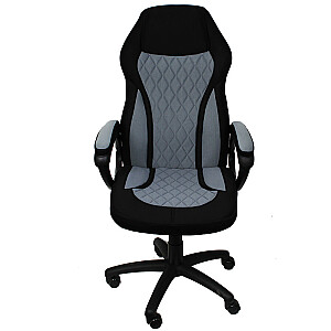 Biroja krēsls NASHVILLE melns/pelēks NF-7880