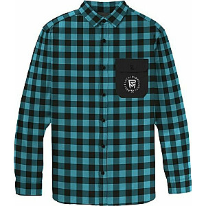 Рубашка Rock Machine Trail, чёрный/синий, размер XL