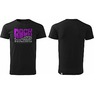 T-krekls Rock Machine Wave WMN, melns, izmērs XL