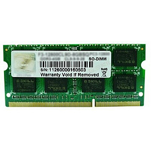 G.Skill 8GB DDR3 DIMM komplekts 1 x 8GB 1333MHz atmiņas modulis