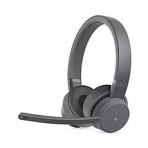 Lenovo Go Wireless ANC Headset Built-in microphone, Over-Ear, Noice canceling, Bluetooth, USB Type-C, Storm Grey