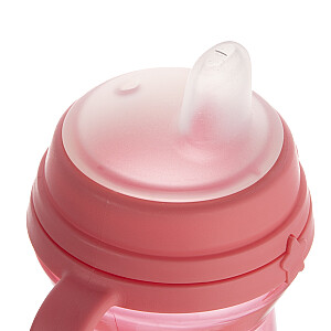 CANPOL BABIES Чашка с силиконовым носиком, FirstCup, 250 мл, розовая, 56/615_pin