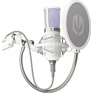 Mikrofona Endorfy Solum straumēšanas Onyx White (EY1B005)