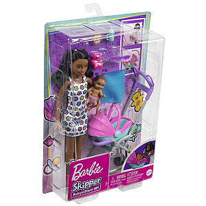 Barbie Skipper Babysitters Inc. lelles un rotaļu komplekts.