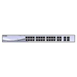 Коммутатор D-link-DGS-1210-24P/E 24 PoE 10/100/1000