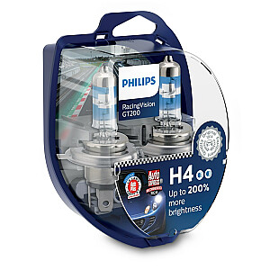 Philips Spuldzes tips: H4 Komplektā: 2 auto lukturu spuldzes