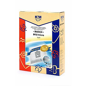 Пакеты K&M D / B02 MICRO Bosch, пакеты типа G 4 шт. + Фильтр
