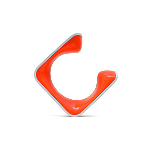 HORNIT Clug Hybrid M velosipēda turētājs balts/oranžs PWO2591