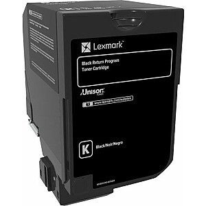 Tonera kasetne Lexmark 74C20K0 Black Original (74C20K0)