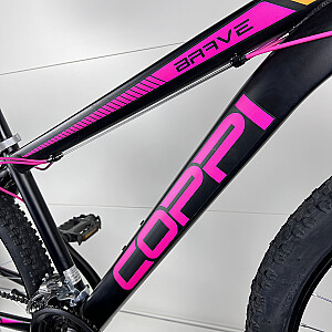 Sieviešu velosipēds Coppi MTB Lady - Roze/Black (Rata izmērs: 27, 5" Rāmja izmērs: 15")