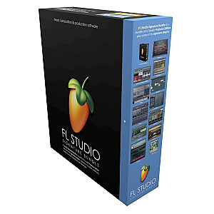 FL Studio 20 — Signature Bundle BOX — mūzikas izveides programmatūra