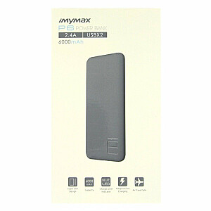 iMYMAX P6 Power Bank 6000 mAh Universāla Ārējas uzlādes baterija