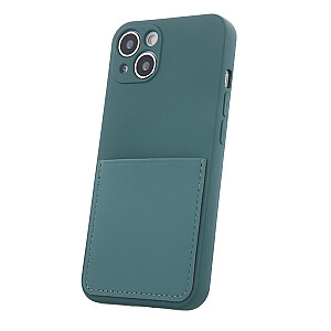 Fusion Card Case silikona aizsargapvalks Samsung A236 Galaxy A23 5G zaļš