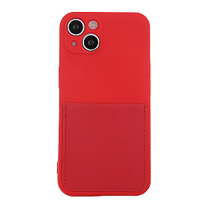 Fusion Card Case прочный силиконовый чехол для Apple iPhone 11 красный