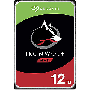 Servera disks Seagate IronWolf 12 TB 3,5 collu SATA III (6 Gb/s) (ST12000VN0008)