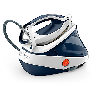 Tefal Pro Express Ultimate II tvaika gludināšanas stacija GV9712E0 3000 W 1,2 L Durilium AirGlide gludināšanas zole zila, balta