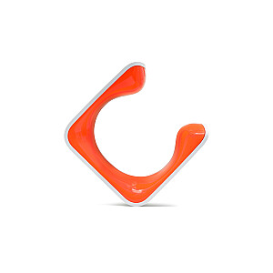 Velosipēda turētājs HORNIT Clug MTB XL balts/oranžs XWO2589