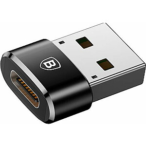 Adapteris USB Baseus USB-C - USB-A Czarny (28297-uniw)