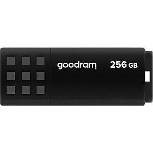 GOODRAM 256 GB UME 3 melns [USB 3.0]