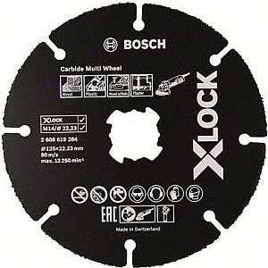 Disks Bosch X-LOCK Widia 125 mm (2608619284)