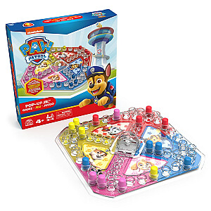 Spin Master Games PAW Patrol Pop-Up Jr. Game от Chase Skye Marshall Rubble Nickelodeon PAW Patrol Toys Kids, для дошкольников от 4 лет и старше