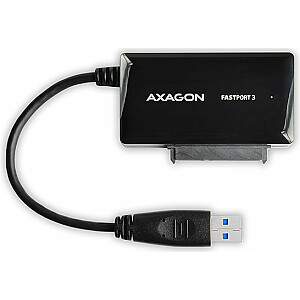 Axagon SATA - USB 3.0 adapteris + barošanas avots melns (ADSA-FP3)
