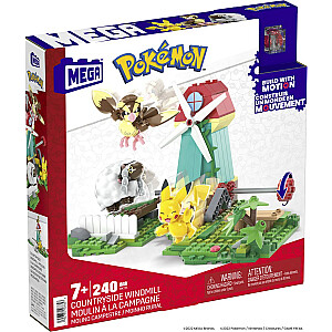 Mega Bloks Pokemon Village Windmill Zest Hkt21 Pud6