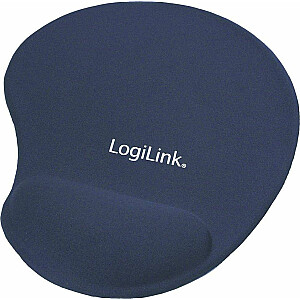 LogiLink GEL подлокотник белый синий (ID0027B)
