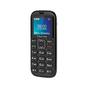 Kruger & Matz KM0921 4,5 см (1,77"), 72 г, черный, телефон для пожилых людей